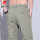 
Pierre cardin summer thin men's casual pants loose straight Korean style elastic high-end men's pants versatile trendy trousers 838 black and gray 32 (recommended 130-140Jin [Jin equals 0.5 kg])