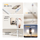 W/P 2025 new magnetic selfie stick tripod gimbal anti-shake live floor-standing mobile phone stand 360 degree rotating multi-function photography artifact travel shooting portable Bluetooth wp
