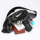 Belt bag men's multifunctional new sports mobile phone bag cashier bag running bag large capacity outdoor chest bag BJ680 black
