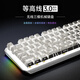 前行者TK870三模无线机械键盘鼠标套装有线蓝牙侧刻等高线3.0高颜值办公游戏电竞电脑笔记本平板iPad通用 黑莓【87键-白光】无线蓝牙三模+无线蓝牙鼠标 青轴【清脆手感】