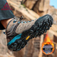 Hantu zapatos de senderismo al aire libre al aire libre Botas para hombres en invierno con el terciopelo anti-sorbo de choque que absorbe y salpica el agua zapatos de senderismo para hombres Khaki-3520 Modelo de hombres regulares, de una sola talla más pequeña 39
