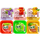 Dingtub fromage gelée collation fraise mangue saveur de mangue suce de gelée d'été excitante acheter 12 obtenez 12128g * 24 boîtes (3 assiettes)