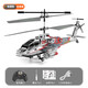 Linguo [Deutsch Seiko] Fernbedienung Hubschrauber Apache Armed Toys Aircraft Intelligent High Lading Cool Children's XK1 [Flash Silver] bewaffneter Hubschrauber [APA fünf Batterien (ca. 40 Minuten)