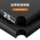 JPHZNB书架钢制书架置物架落地多层图书馆简易书柜家用铁艺钢制客厅靠墙 黑四60*25*12625MM直径钢管