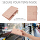 
Feiyuejia wallet for men and women anti-theft passport bag card bag air ticket clip zipper folder multi-function travel portable certificate bag