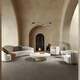 XMSJ Custom Ld Tiles Römische Mikrocement Mandelmilch Opal Lime H12352 12350 T15352 Aprikosenmilch H12352 Mehrspezifikationen