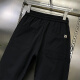 Kai Sheng Tun Kaishengdun Meng Hermano Casual Pantalones Casuales Hombres 2025 Summer NUEVO CARGA Pantalones de carga de moda Hombres Versátiles Versátiles Pantalones rectos Pantalones rectos Black Straight 32 (125-135Jin [Jin equivale a 0.5 kg])