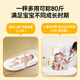 Meilen婴儿体重秤家用新生儿宝宝专用秤医院同款精准称重电子秤宠物称婴儿秤 内置卷尺-身高体重一起测-电池款