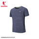 Jordan short-sleeved men's T-shirt men's summer thin sports quick-drying clothes round neck ice silk casual running top fitness clothes