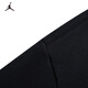 NIKE JORDAN Nike AJ children's shirt 2025 spring new comfortable terry children's long-sleeved shirt black 130/64(7)