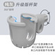 Zaixian Electric Vehicle Water Cup Holder Bicycle Water Bottle Holder Battery Car Coffee Milk Tea Holder Mobile Phone Holder Universal Single Upgraded Silicone Ring Cup Holder - Gray