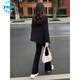 YOMC2025 spring new suit suit for women spring and autumn long-sleeved pants jacket casual high-end two-piece set three-piece set M_Recommended 105 Jin Jin equal to 0.5 kg or less