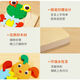 Yusenyi Kinderhölzer Frühschulbildung 3D dreidimensionales Puzzle Boy and Girl Board Baby-Konzentrationstraining Intellektuelle Entwicklung Spielzeug 10 zufällige Note