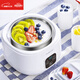 Goyn110v Joghurtmaschine für Haushalt Vollautomatisch kleine Mini hausgemachte Reisweinbrauen Enzym Fermentation Natto Machine Split Pot 110V US -Vorschriften Touchscreen Weiß ohne geteilte Tasse