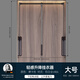 XMSJ lightweight wardrobe pull-down lifting clothes rail adjustable telescopic cabinet built-in clothes hanging wardrobe clothes rail hinge larger than 2.5 cabinet width 898-1098 mocha color