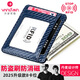 Vanlemn Danemark Antift Brush RFID Ultra-fibre US Dollar Clip European and American Wallet Shield Anti-Demagnetization Card Clip Card Fashion Card Pack Black
