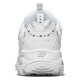 Skechers Chaussures féminines automne et hiver 2025 Nouvelles chaussures de panda en cuir épaisse semelles accordées papa chaussures blanches Sneakers décontractés non glissés 11979-WSL 35