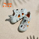 ANTA Children's Sandals Boys' Shoes 2025 Summer New Outdoor River Tracing Baotou One-Step Anti-Slip Beach Shoes Fairy Green-1 28