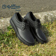 Zapatos de hombres Goldlion Wear Formal, cómodo, suave y resistente, zapatos de cuero casuales 50873076101a Black Size 41