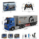 Le camion à télécommande des enfants Euston peut ouvrir la porte et changer de vitesse à vitesse musicale Conteneur Double-couche Camion de transport Camion Tamion Tamion alliage C Remote Contrôle 2408-3 Double-couche Télécommande Allaire ALLIAGE Double-couche Package 4: 2 Lithium Battery 1 Câble de charge 1 Remote Contrôle