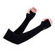 Sécrapre de soleil SPECE SPECE STALD MANDE MINDE pour les hommes et les femmes à manches longues de soie à manches longues à manches sportives extérieures à manches de protection solaire Sun Protection de glace Gris Grey [Thumb Style]