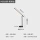 XMSJ Memory Copper Schlafzimmer Tischlampe Kinder lernen Spezielle Tischlampe faltbare nordische einfache Internet -Promi Creative Nachtlampe 9195 Tischlampe Schwarz Gold Gummi -Knopfschalter