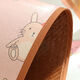 [736] Summer children's single ice silk rattan mat pillow sheet cool mat pillow case pillow mat baby pillow leather dressed in pairs Pink cartoon park (ice silk + rattan) for double side 30cmX50cm (one)