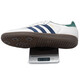Adidas (adidas) Chaussures masculines de trèfle et chaussures pour femmes 25 S d'été Nouvelles baskets à la mode toe toe basses de couple décontracté Ih4882 / blanc / vert / bleu foncé 40