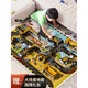 Excavatrice en alliage pour enfants Toys Boy mélange du bulldozer Crane Car Engineering Car Set 1-3 ans 4 Storage surdimensionné 4 ALLIAG ENGINEERING CAR B FORMINE