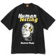 wvgapjup Human Made Cotton Pure Cotton Couple à manches courtes Cartoon Imprimé ouyang nana Le même t-shirt à cou rond 3878-conducteur de chiot de conduite blanc est sur le point de terminer la qualité de S est meilleure que les pairs