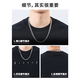 Semir Spring New High Street Trend Brand de algodón Pure Silk Silk Camiseta de manga corta Camiseta Hombres 2025 Summer Tamaño de gran tamaño T9902 Negro M 100-120Jin [Jin iguala 0.5 kg]