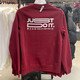 Nike Men's Sweinshirt 2025 Spring New Sports Round Neck CONFIE COMIDADO COMOLLACIÓN Fashionable Simple Pechero IB5567-677 Red Año Nuevo Plush M