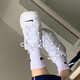 耐克（NIKE）官方女鞋 皮蓬大Air黑白潮流复古运动鞋篮球鞋 DH9719-100 白色/小蓝钩 38