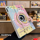 
Other family line puppy ipad9 protective case 2024 Air6 rotating leather case pro11 pen slot sticker 8/9/10 generation anti-fall ipad 8 generation 2020 [10.2 inches] rotating leather case [V3527 listening to music line dog] + pen slot sticker