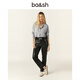 Ba&sh bash early spring French intellectual gray cardigan soft waxy top sweater 1E25BRAN BLEUCIEL M (1)