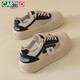 Katile crocodile women's shoes for summer breathable big toe shoes mesh hollow sports and casual shoes for women 1584 black 40