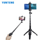 Yunteng (Yunteng) Mobiltelefonständer 1,95 Meter integrierter Erweiterung Pole Bluetooth Fernbedienungssteuerfotografie Artefakt Mini Selfie Stick Tripod tragbarer erweiterter Handheld -Fotografie Aufnahme Vlog Video Live -Sendung 9928 Selfie Stick Tripod [1 Meter]