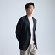 
Lilang [high elastic and easy to care] suit for men's lightweight, wear-resistant, comfortable and smooth suit jacket black 190A