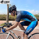 
LAMEDA Lampada Summer Cycling Suit Short Sleeve Men's Mountain Bike Shorts Set Bike Clothes Road Bike Cycling Pants Self-Car Code-Address Short Sleeve Set XL XX