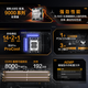 ASUS ASUS B650M/B850M/X870 Motherboard mit 7800x3d 9800x3d 9900x3d 9950x3d Motherboard CPU Set Tuf B850-Plus Heavy Gunner WiFi Large Board R7 9800X 3D Box