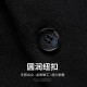 SHANSHAN杉杉西服男春秋商务男士羊毛混纺职业单西加厚保暖外套 黑色 L /175【建议115-135斤】