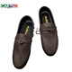
CARTELO Summer Men's Shoes Loafers Men's 2025 Korean Style Men's Casual Leather Shoes Soft Sole Social Young Men's Youth Shoes D826 Black 42