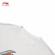 Li Ning short-sleeved T-shirt cultural shirt men's summer LOGO letter printed round neck sportswear AHSU745