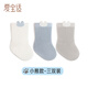 Aibaoshi Baby Socken Frühlings- und Sommer-Neugeborenen Socken für Jungen und Mädchen mittelschwere Socken für Kinder 3 Paar S-Größe Bär S755