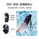 Jingjing Tokyo Made Sports Water Cup Tritan Water Cup Sports Water Bottle Large Capacity Easy to Carry When Going Out Black and White Gradient 1L