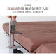 Ou Runzhe folding bed widened 75cm thickened sponge Multi-stage backrest adjustment triple folding single nap bed Coffee color