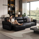 KUKA store's same model self-made sofa bed cowhide functional electric sofa 6319 coffee three-seat three-electric 2.8m