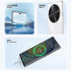 Maimang 30 5G mobile phone, Qualcomm Snapdragon 695 1.5K hyperbolic eye protection screen, 40W fast charging + 6100mAh super battery life, 5G full network AI mobile phone, 30 Yaojin Black 8GB + 256GB