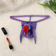 Cinturón de ropa interior sexy para hombres tanga de tía de juego creatividad creativa divertida y sexy ropa interior pájaro cabeza t-toss shishima rojo