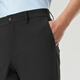 Pantalon décontracté Youngor Pantalon de soie de glace pour hommes Fonction fraîche et fraîche pour la peau douce Absorption d'humidité du tissu polyester et séchage rapide 2025 Nouveau produit noir VCSX313019AWY 36 180/90A (2 pieds 75) 92cm
